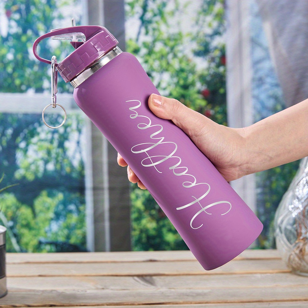 Sports Water Bottle Insulated - Botella de Agua de Acero Inoxidable
