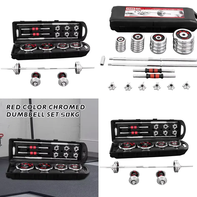 Dumbbell Set - Juego de Mancuernas Ajustables de Hierro
