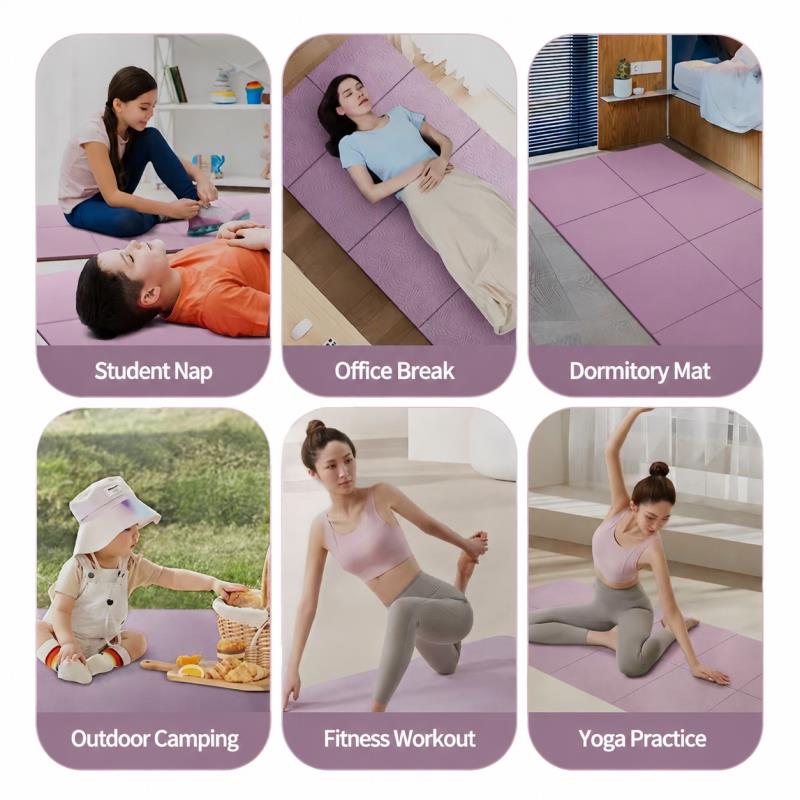 Yoga Mat - Esterilla de Yoga Plegable de TPE