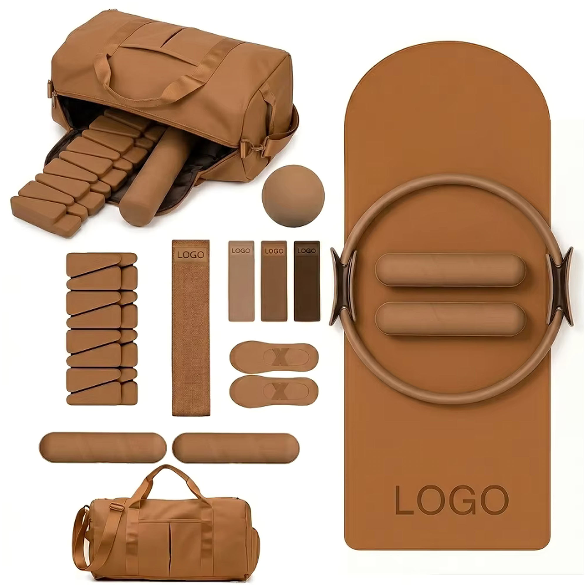 Gym Ball - Kit de Pilates con Logotipo Personalizado: