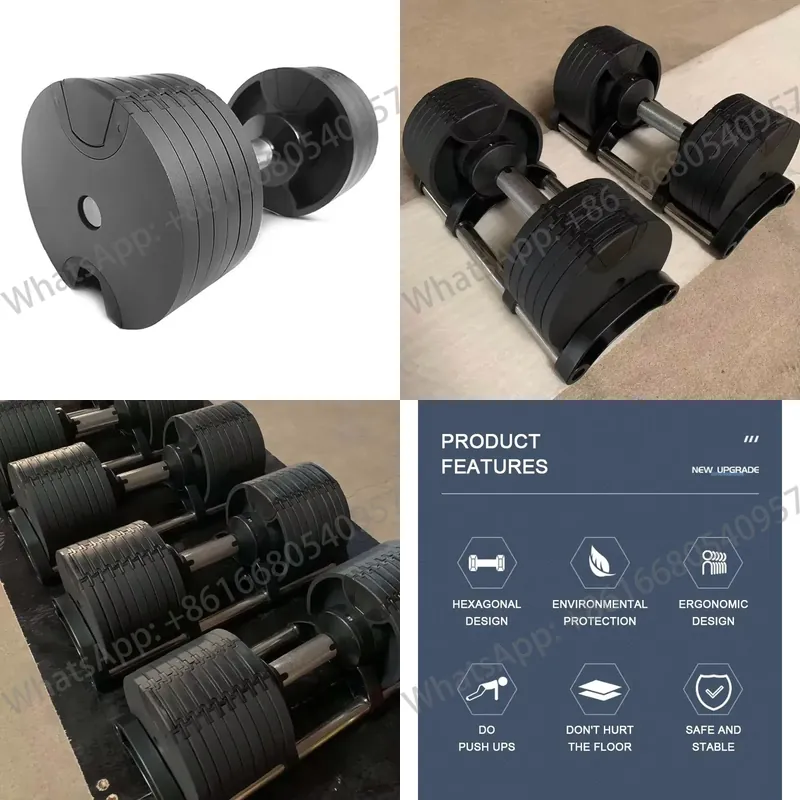 Dumbbell Set - Juego de Mancuernas de 2.5-80 kg,