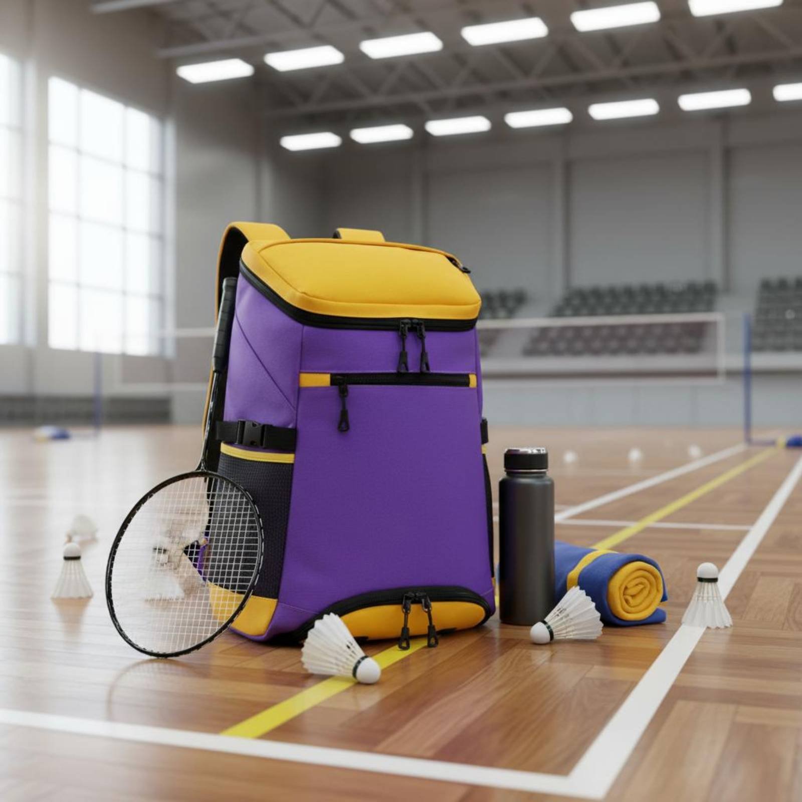 Mochila de bádminton de gran c - Badminton Racket reseña y precio