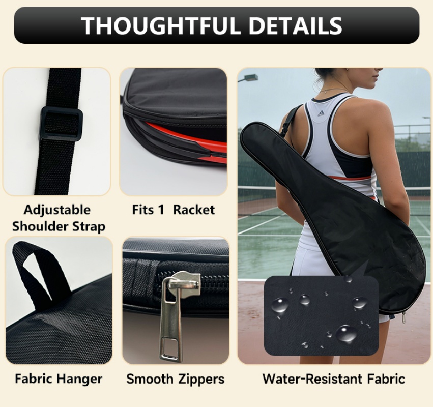 Funda para raqueta de tenis, p - Tennis Racket reseña y precio