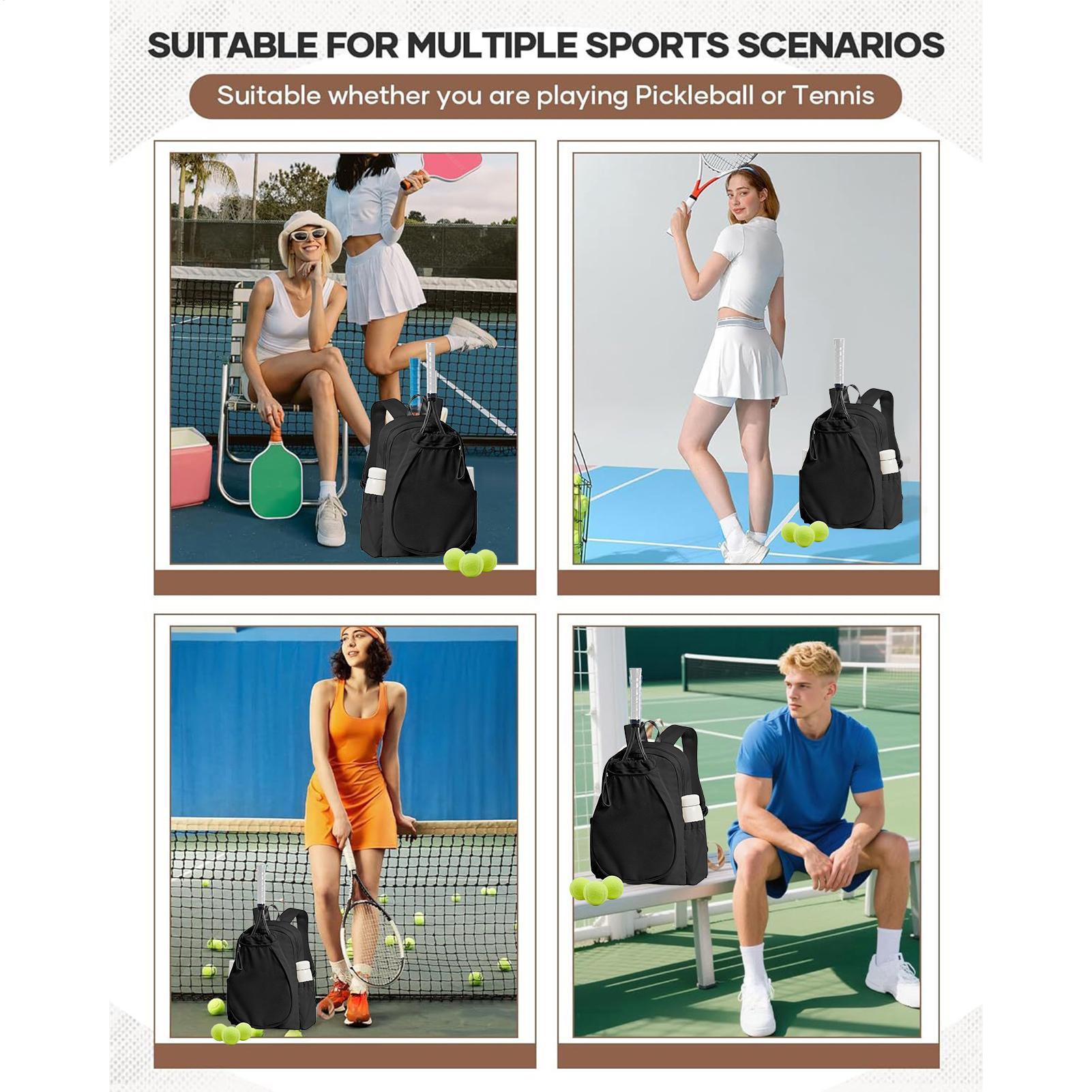 Mochila de pickleball para muj - Tennis Racket reseña y precio