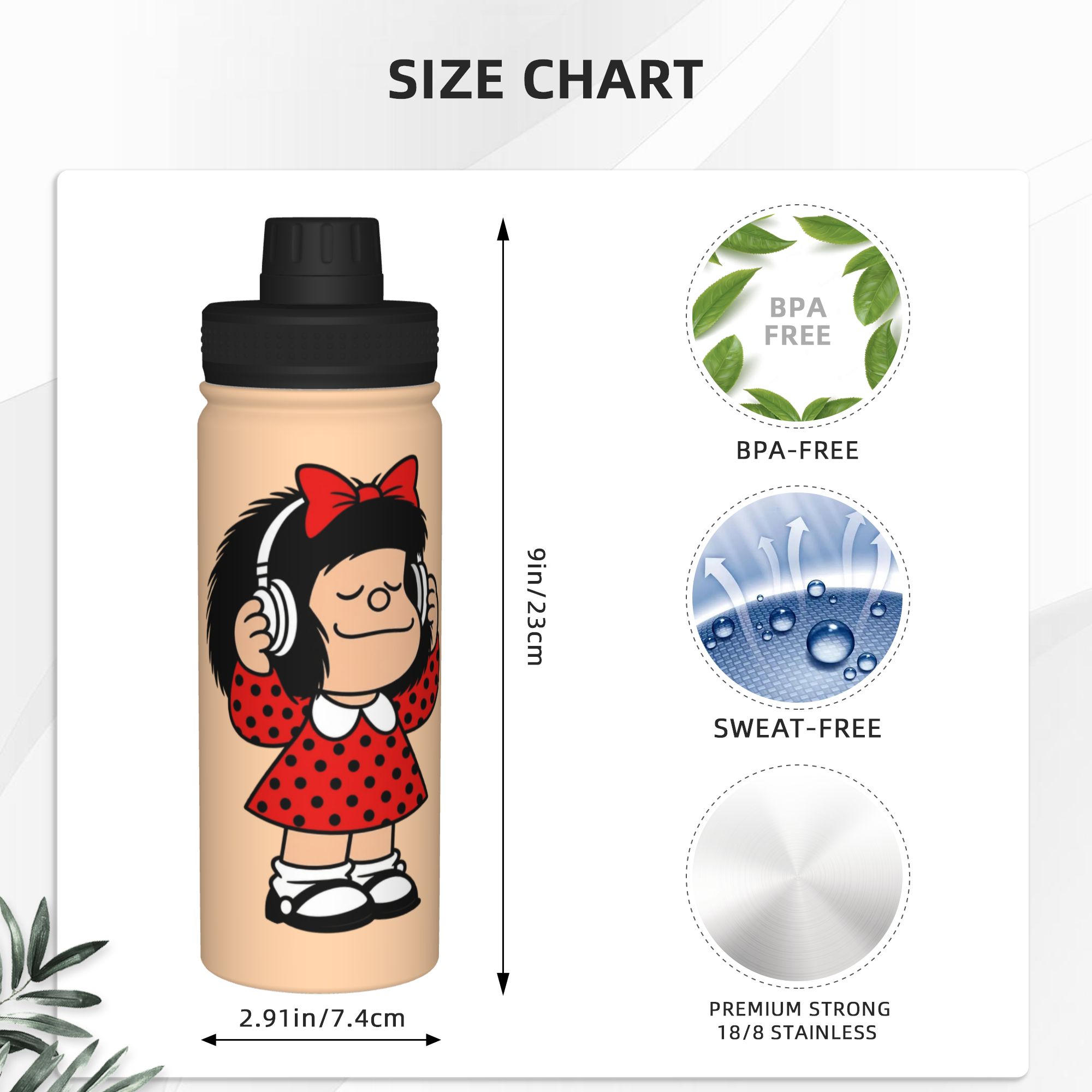 Termo Deportivo Aislado Cartoo - Sports Water Bottle Insulated reseña y precio