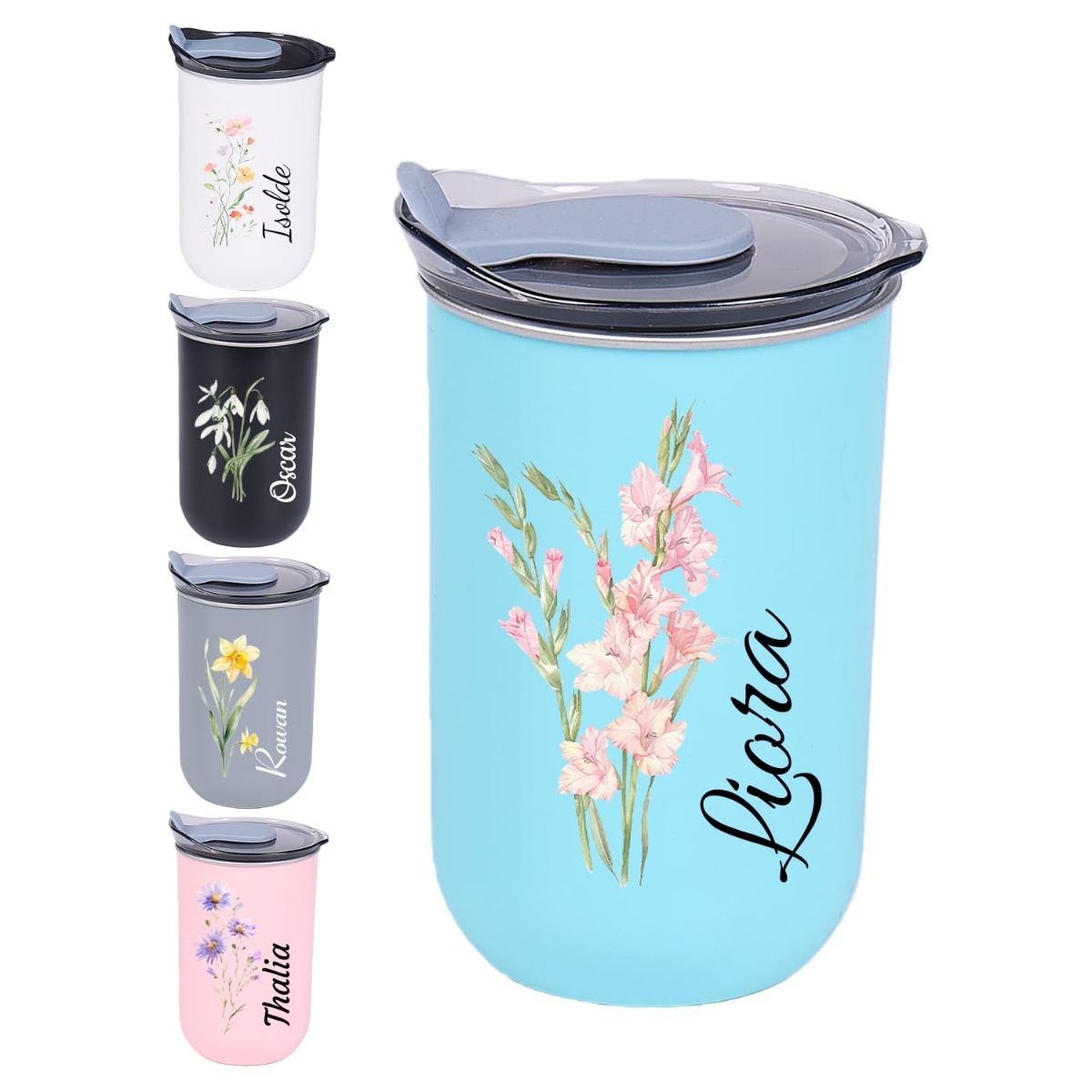 Taza de café personalizada de  - Sports Water Bottle Insulated reseña y precio