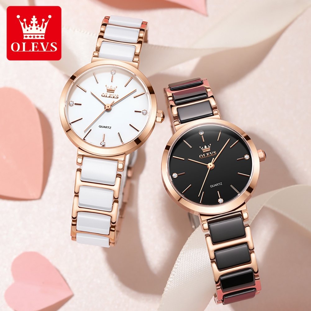 OLEVS Reloj de mujer 5877 Relo - Resistance Band reseña y precio