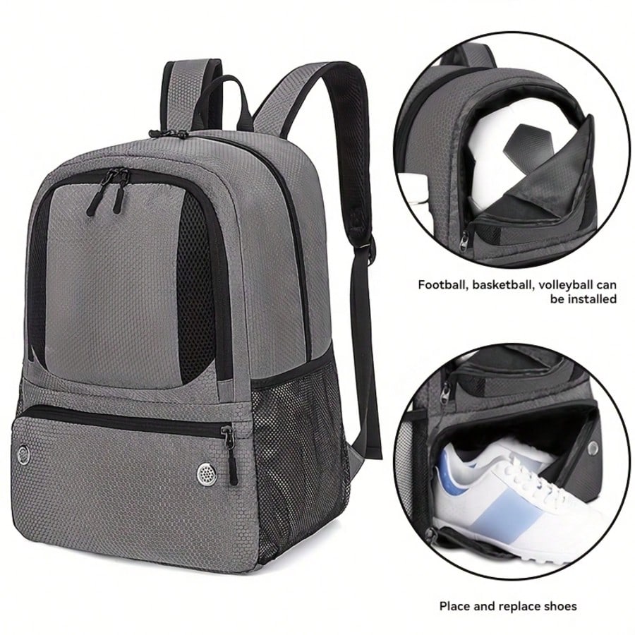 Mochila para balones de fútbol - Gym Ball reseña y precio