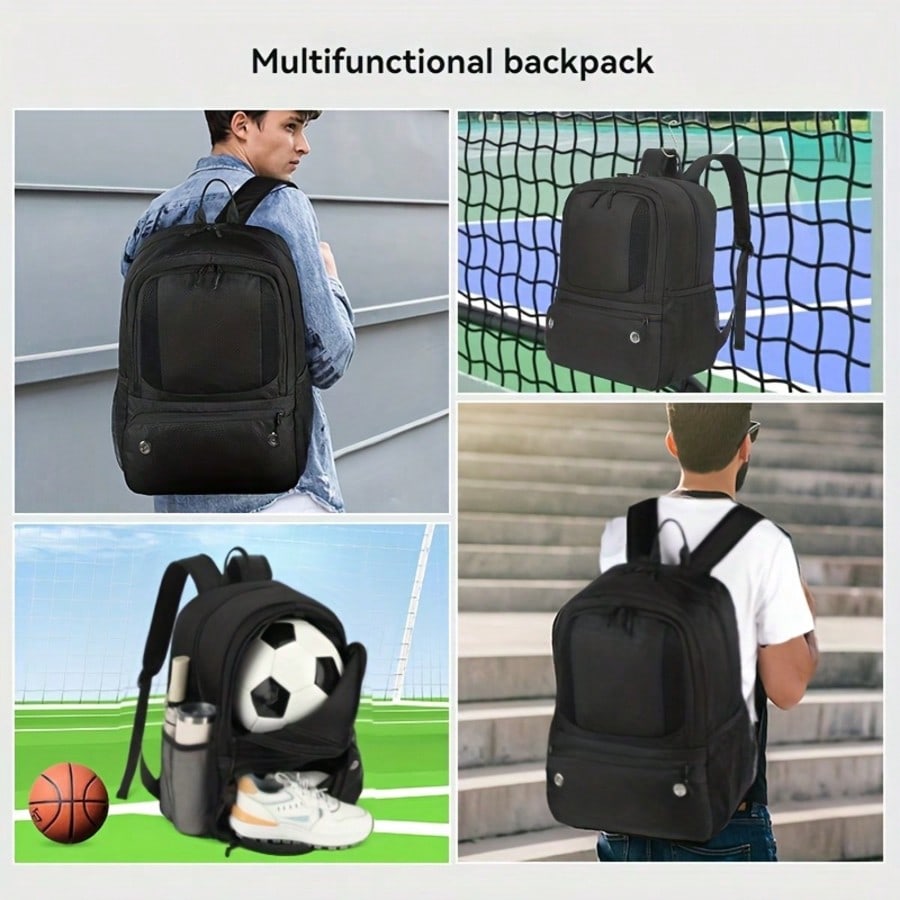 Mochila para balones de fútbol - Gym Ball reseña y precio
