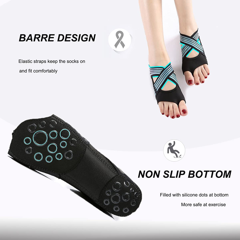 1 par de calcetines antidesliz - Yoga Mat reseña y precio