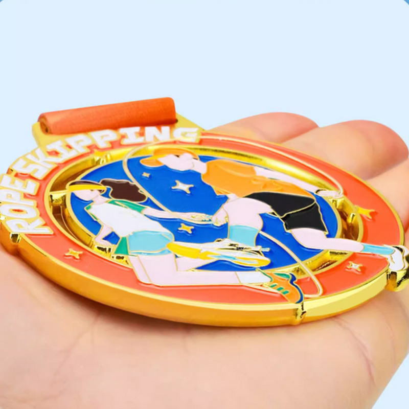Medalla de metal personalizada - Jump Rope reseña y precio