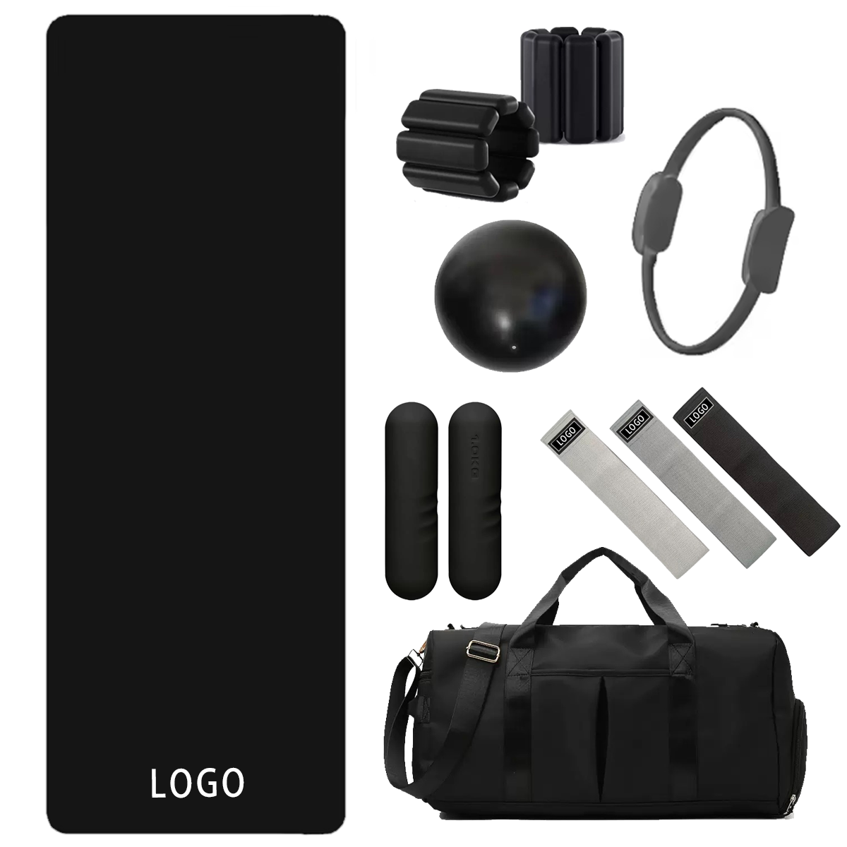 Kit de Pilates con Logotipo Pe - Gym Ball reseña y precio