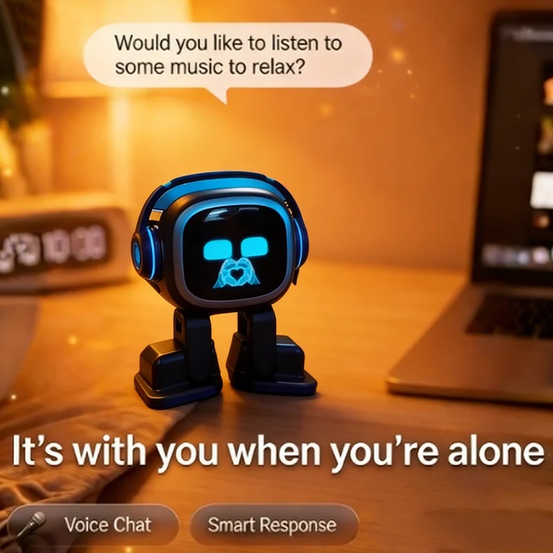 Nuevo Robot EMO con IA, Compañ - Skateboard reseña y precio