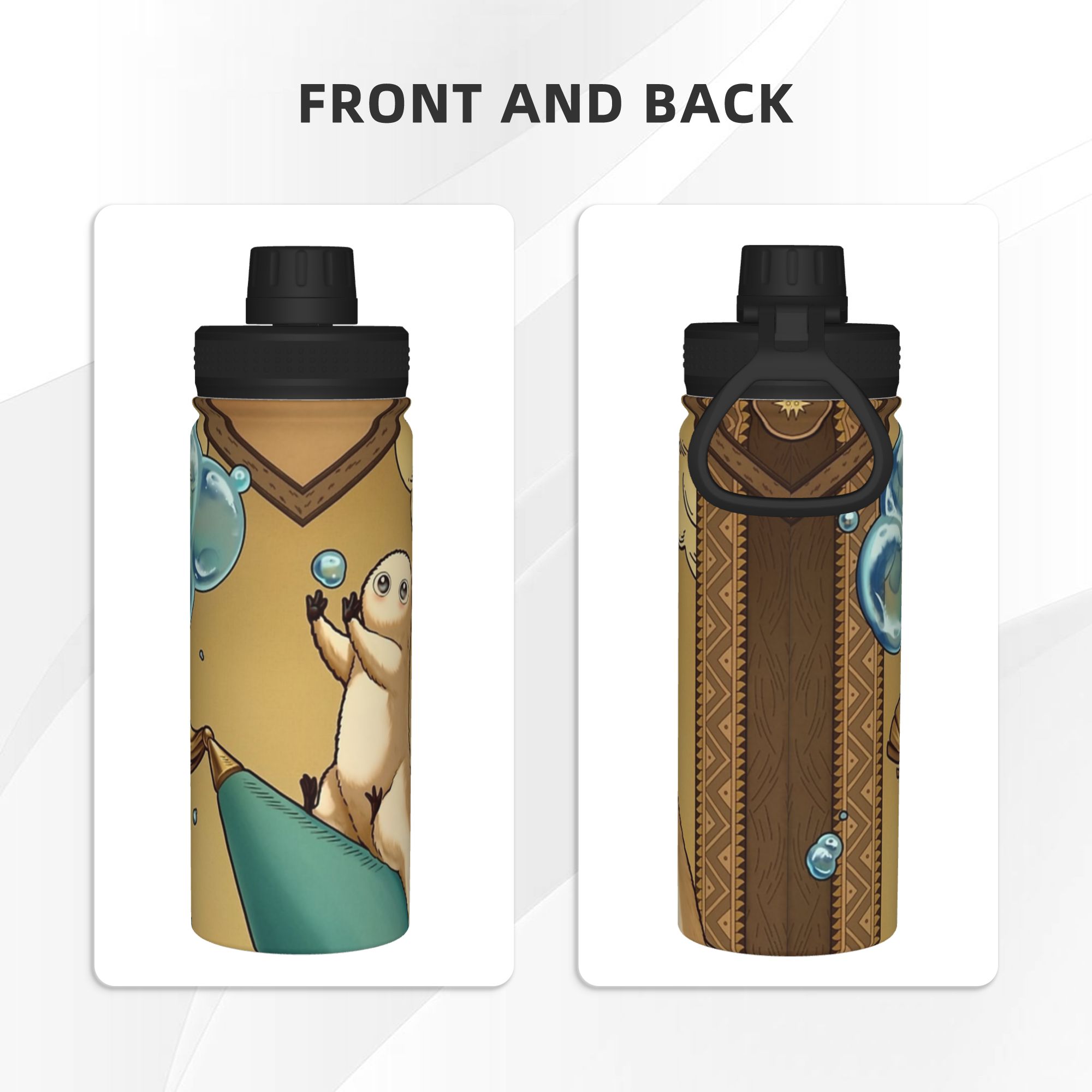 Termo Deportivo Aislado Brushb - Sports Water Bottle Insulated reseña y precio