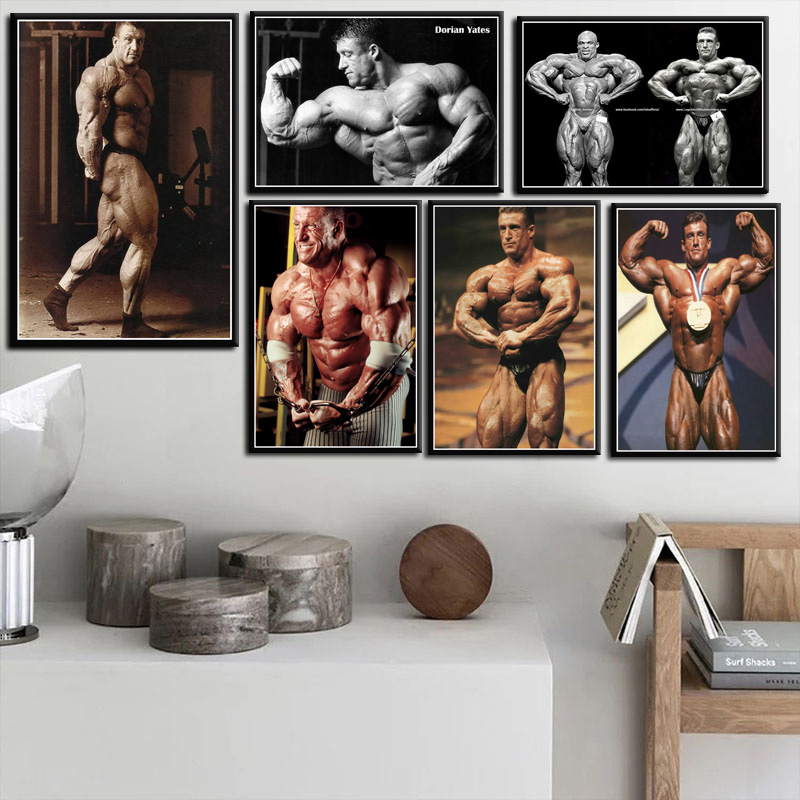 Gran Dorian Yates Man Muscle G - Sports Equipment Poster reseña y precio