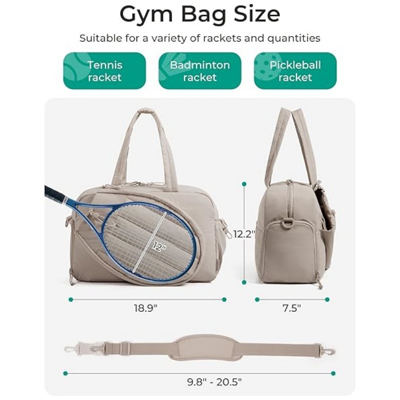 Nueva Bolsa de Raqueta de Teni - Tennis Racket reseña y precio