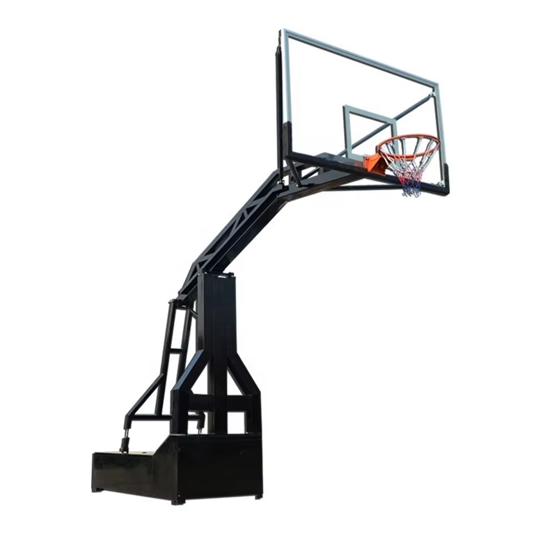 Tablero trasero de vidrio, aro - Basketball Hoop reseña y precio