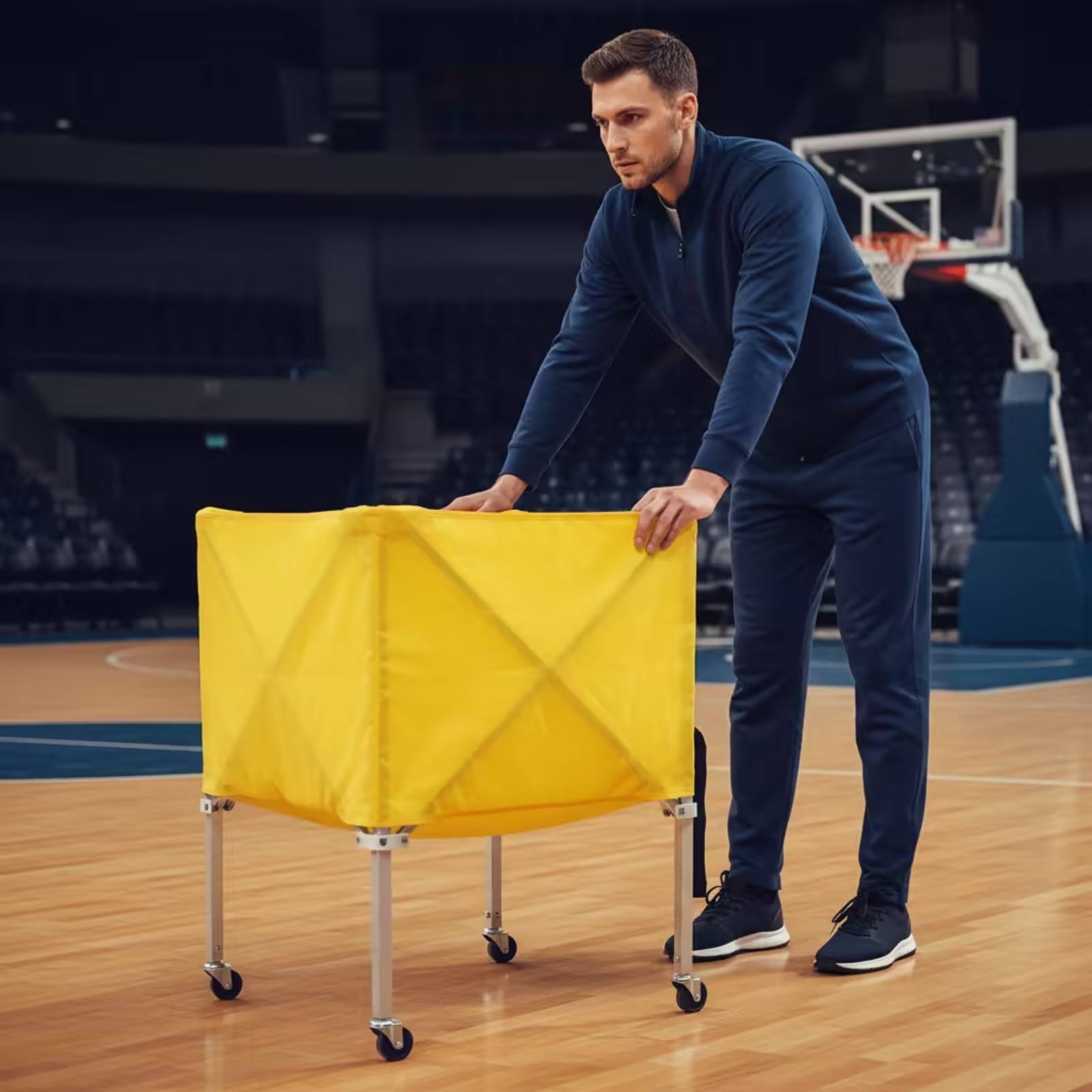 Carrito de Pelotas Plegable y  - Gym Ball reseña y precio