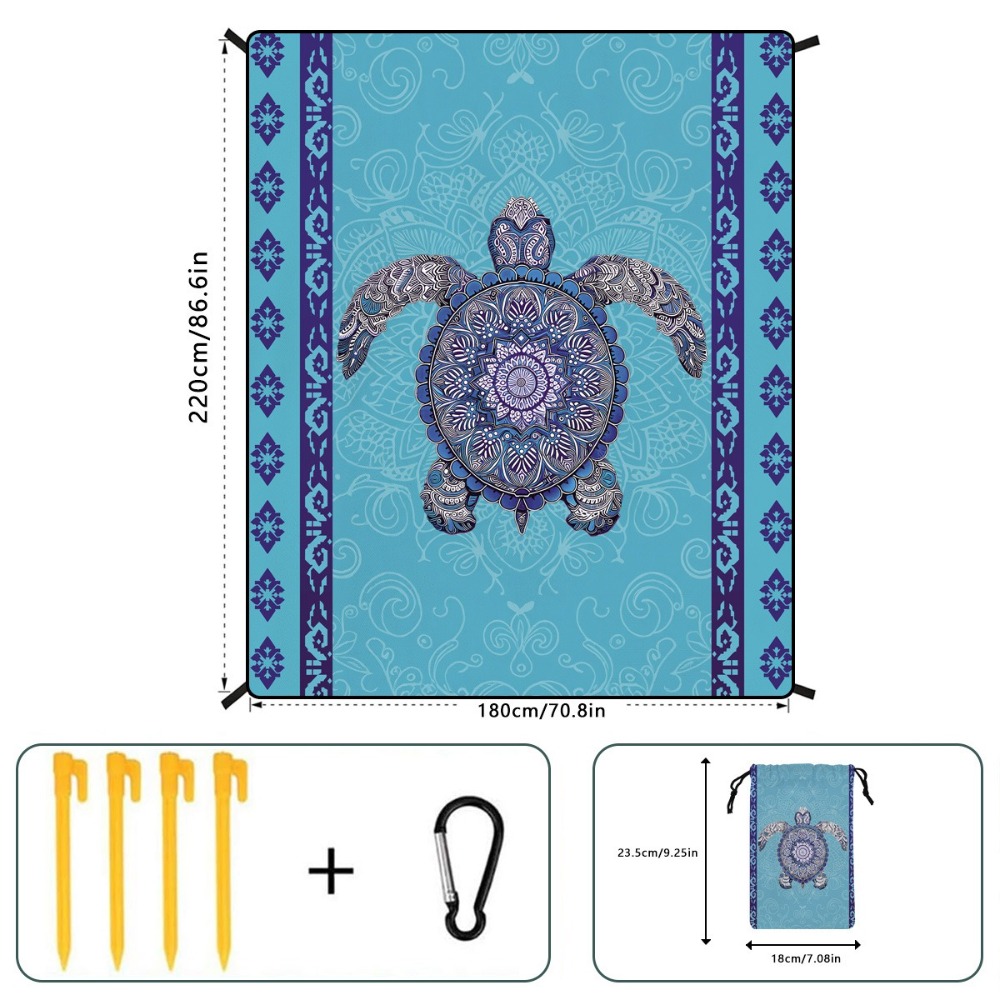 Toalla de playa con diseño de  - Yoga Mat reseña y precio