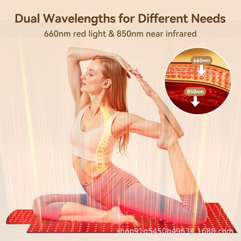 Almohadilla de terapia de luz  - Yoga Mat reseña y precio
